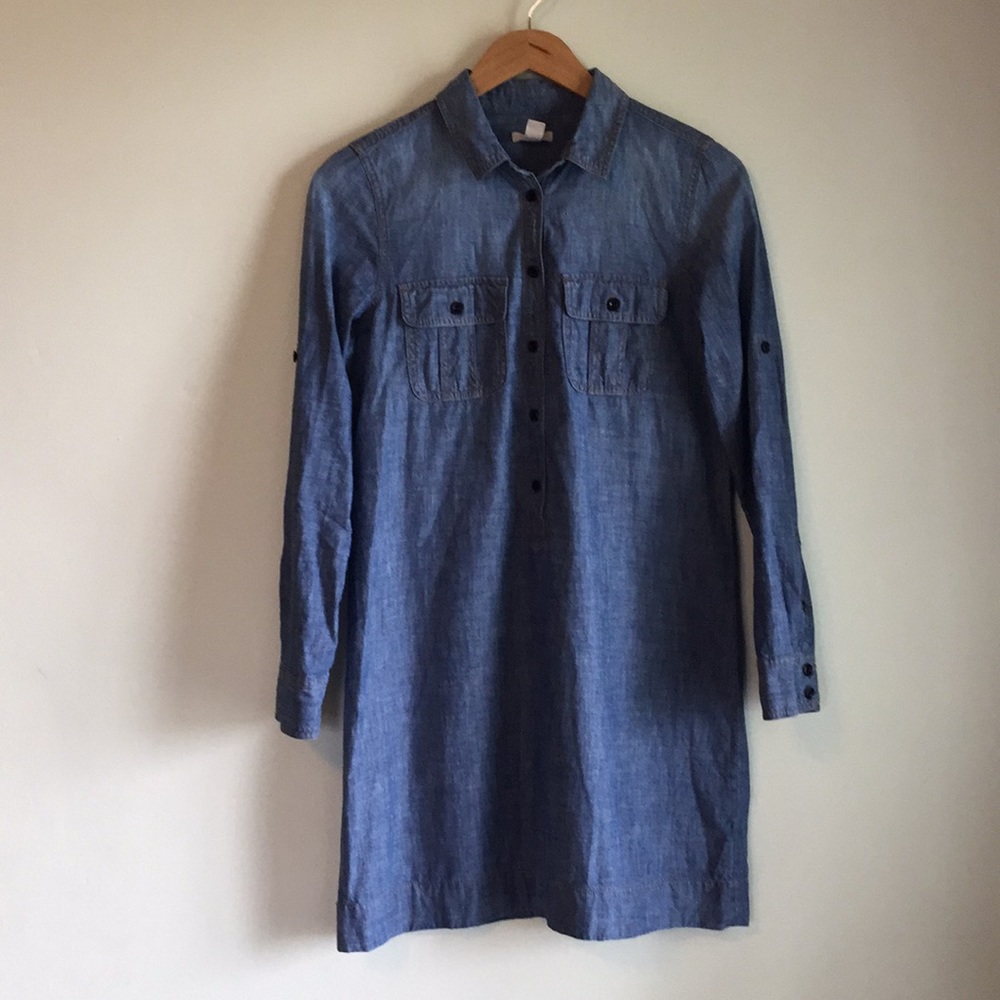 J Crew denim dress